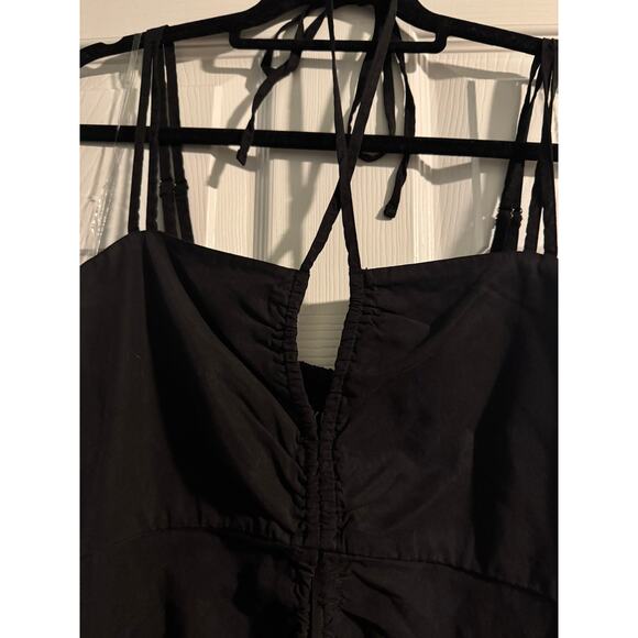 KUT Black Tie Top Maxi Dress - Picture 3 of 5